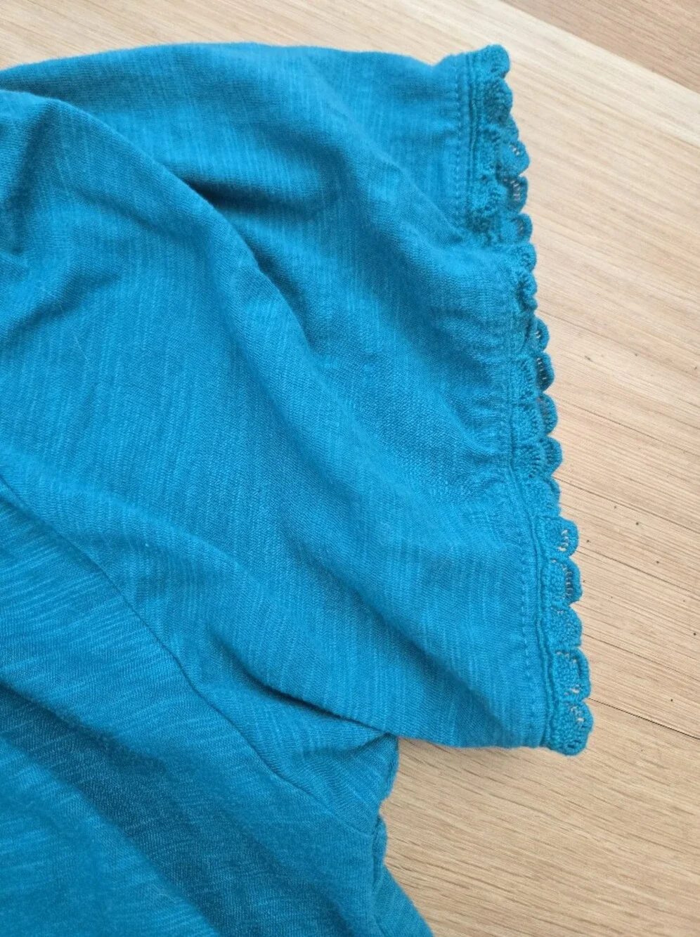 Old Navy Crochet Trim Girls Top